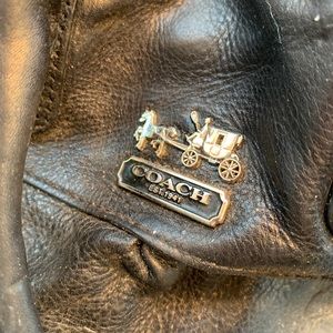 Black coach purse